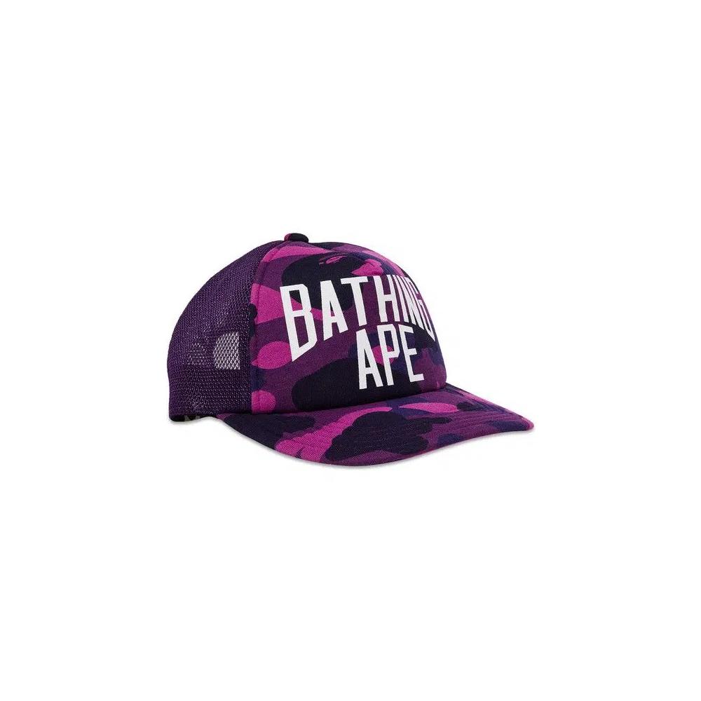 Кепки BAPE Color Camo NYC Logo Mesh Cap 'Фиолетовый' 2