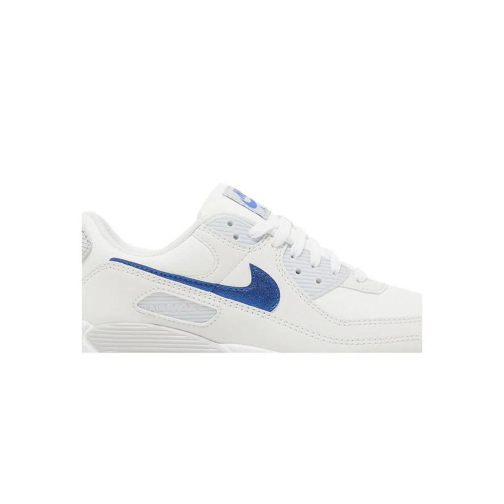 Кроссовки Nike Wmns Air Max 90 'White Metallic Blue' 2