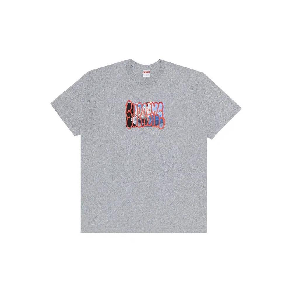 Футболки Supreme Payment Tee 'Heather Grey' 1