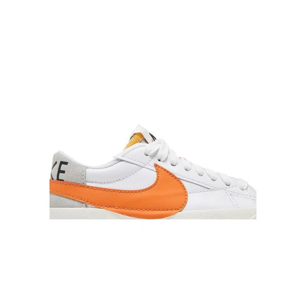 Кроссовки Nike Blazer Low '77 Jumbo 'White Alpha Orange' 2
