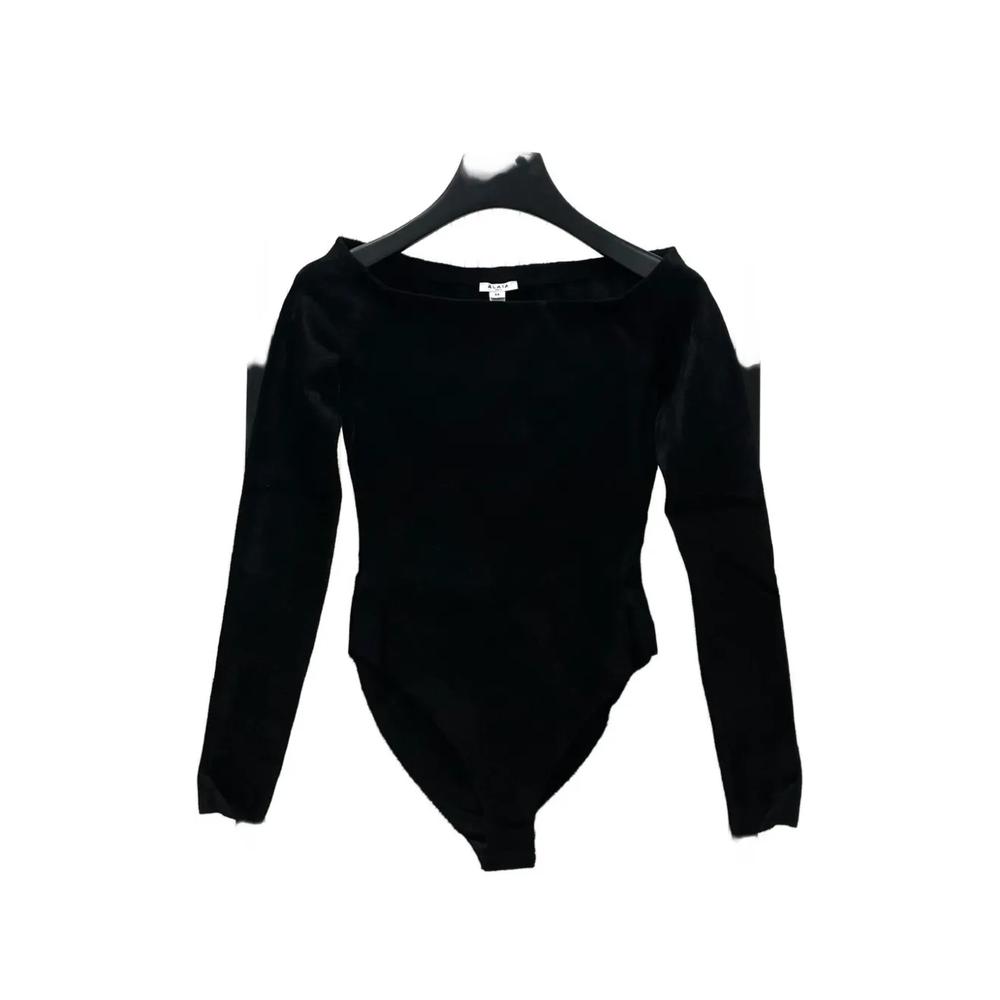 off-shoulder long-sleeve bodysuit 1