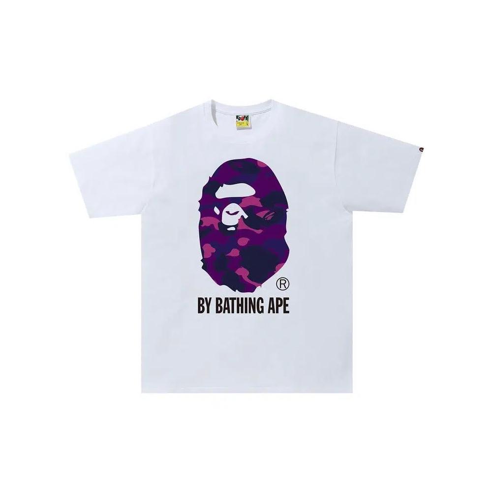 Футболки BAPE Color Camo Tee 'White/Purple' 1