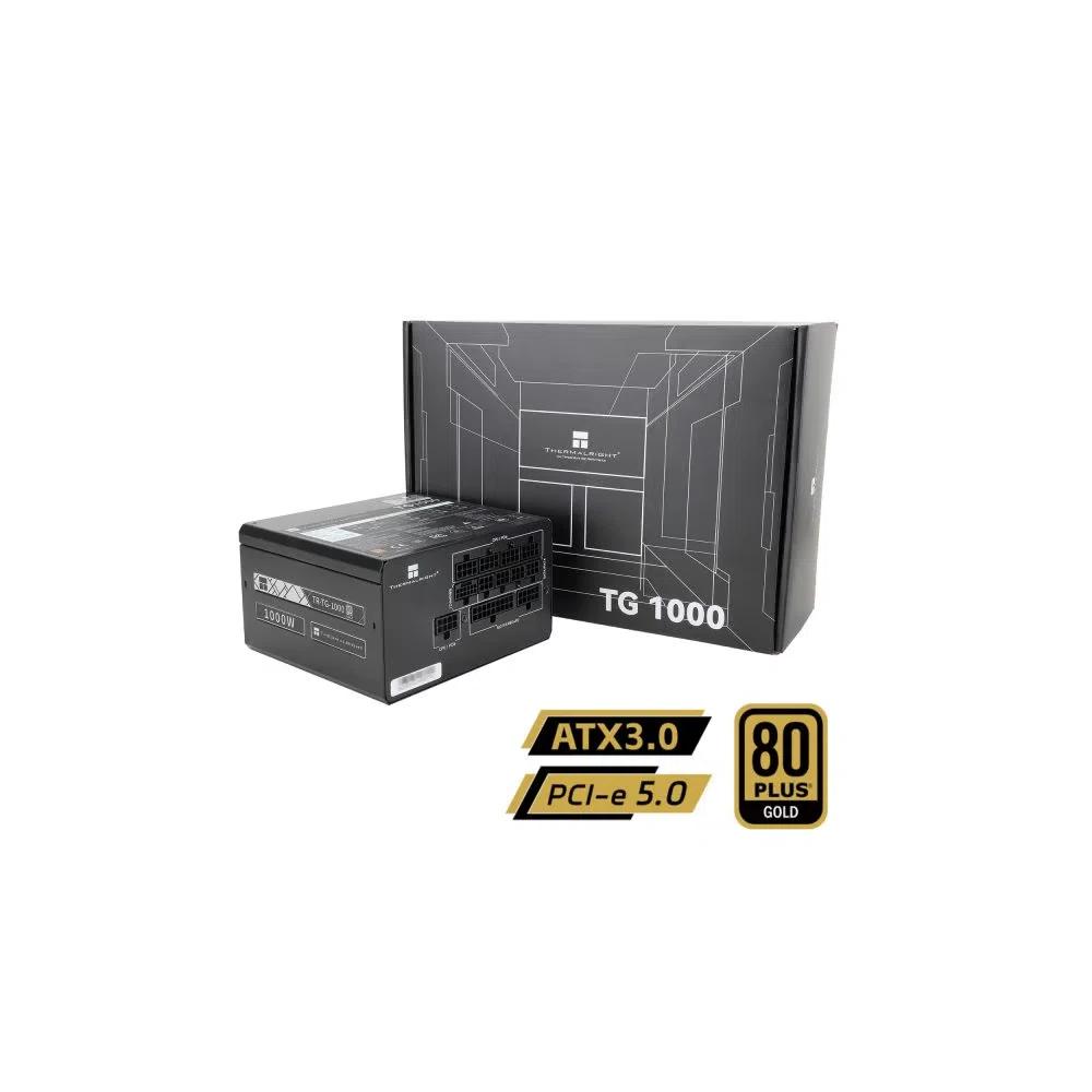 ThermalRight TG-1000 1000W 80Plus Gold полностью модульный блок питания - Black 1