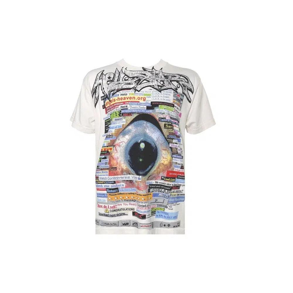 Топы Tops Hellstar Links T-Shirt «Белый» 1