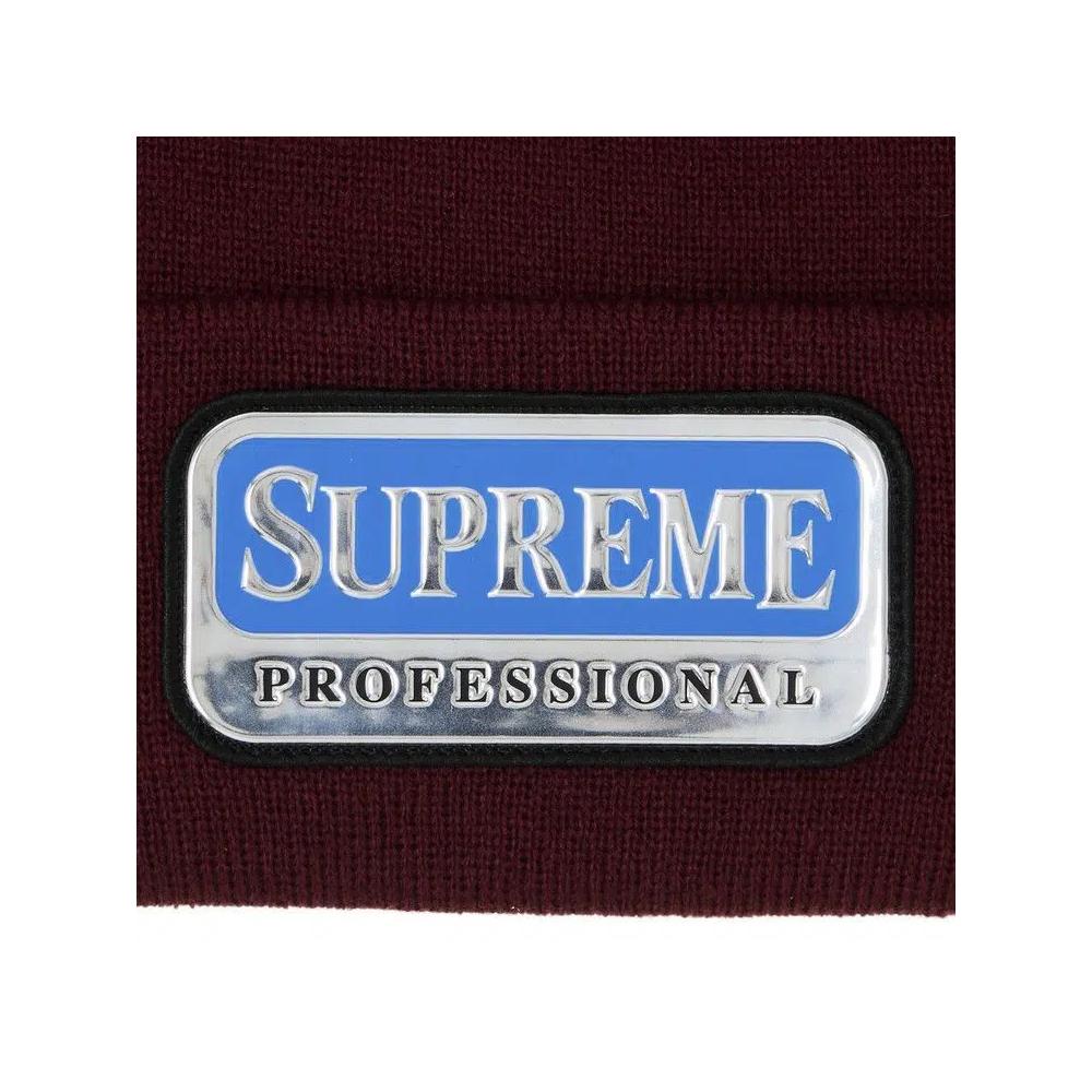 Шапки-бини Supreme Professional Beanie 'Cardinal' 3