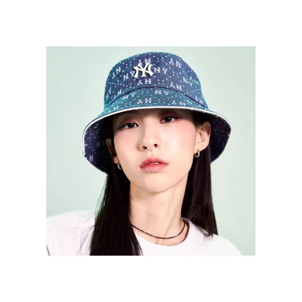 ДЕНИМОВАЯ ПААНАМА С МОНОГРАММОЙ NEW YORK YANKEES 4