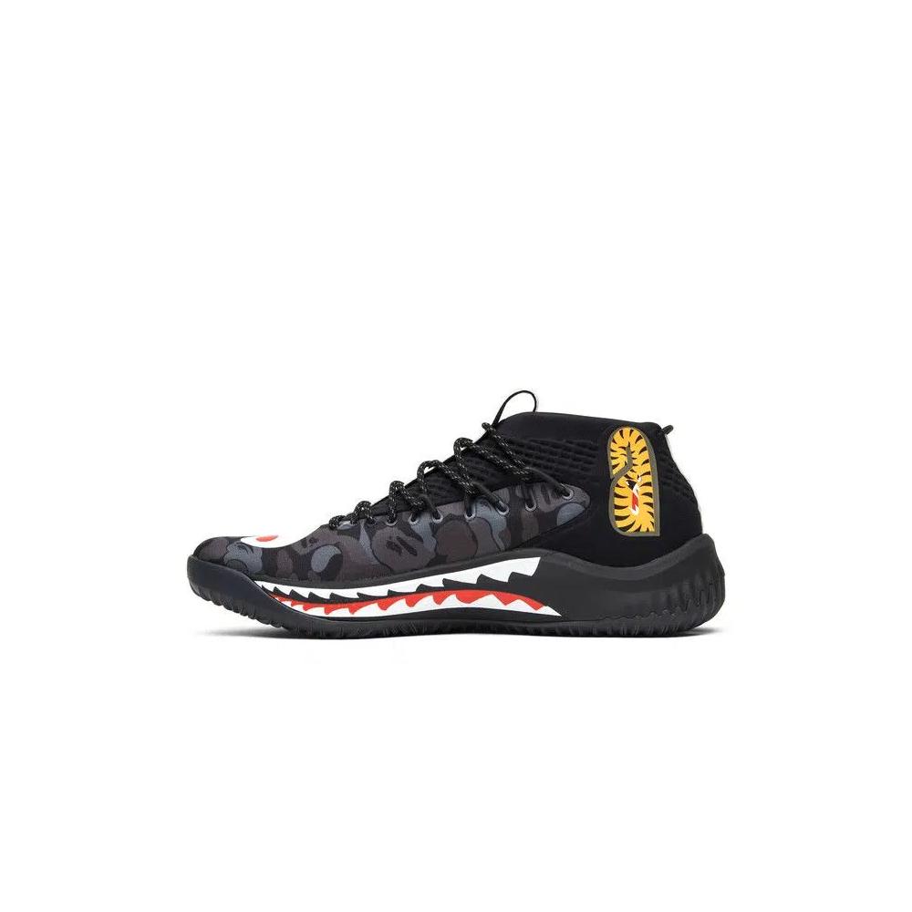 Кроссовки A Bathing Ape x adidas Dame 4 'Black Camo' 3