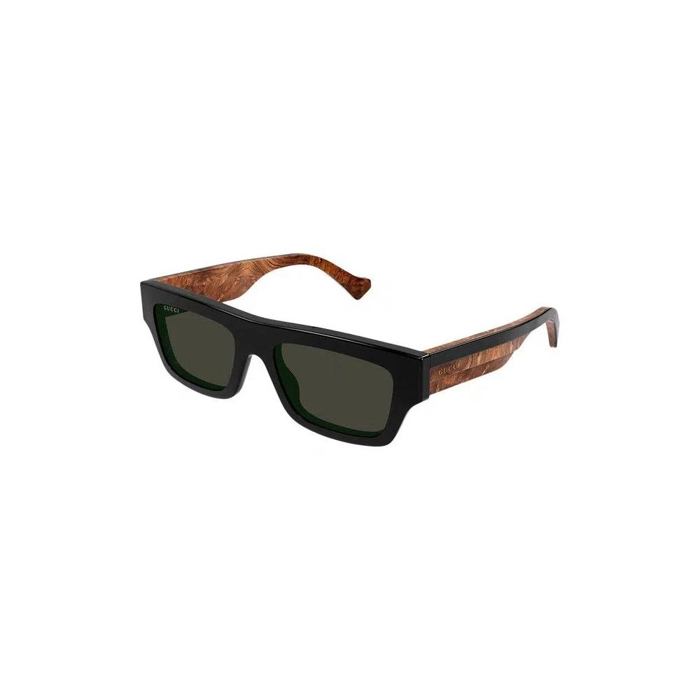 Солнцезащитные очки Gucci Square 'Black/Havana/Grey' 2