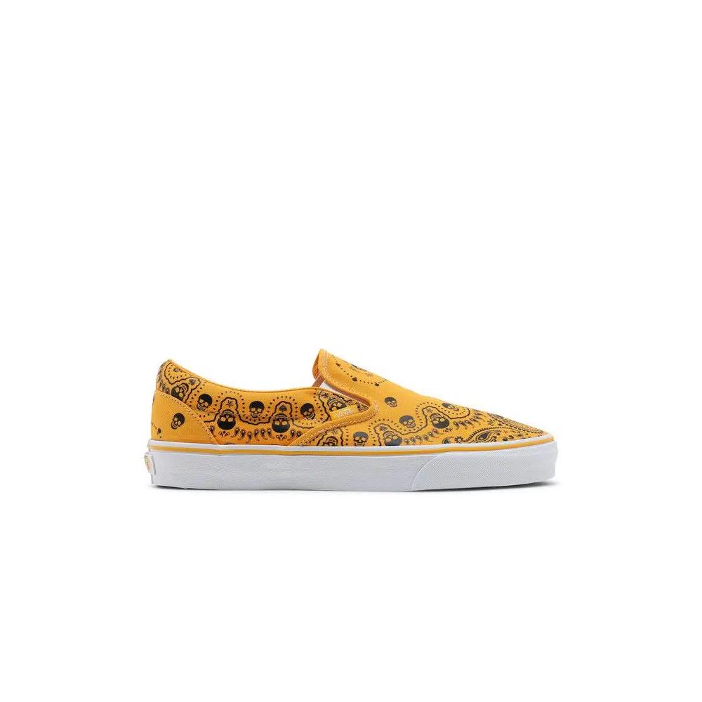 Слипоны Vans Classic Slip-On 'Bandana - Saffron' 1