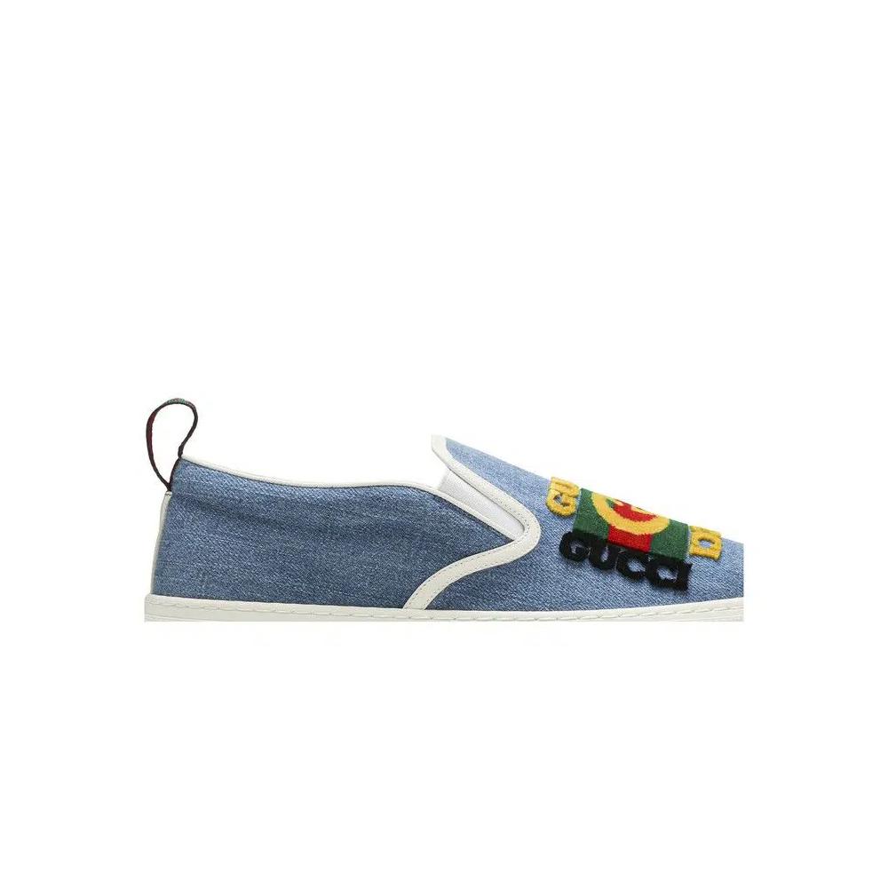 Кроссовки Gucci Slip-On 'Dublin Blue' 2