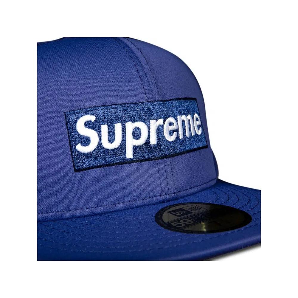 Кепки Supreme x WINDSTOPPER Earflap Box Logo New Era 'Washed Navy' 3