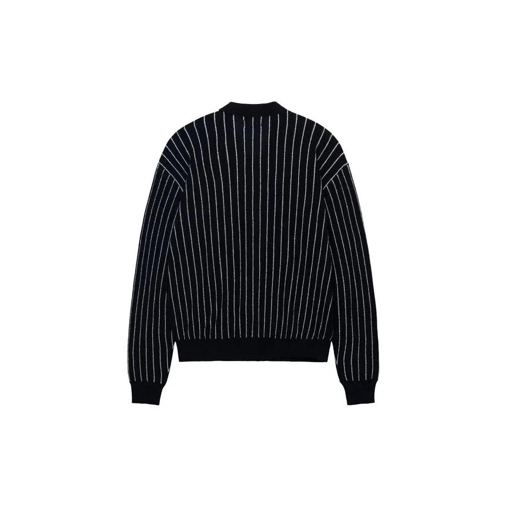 Куртки Stussy Light Weight Long-Sleeve Zip Polo 'Black Stripe' 2