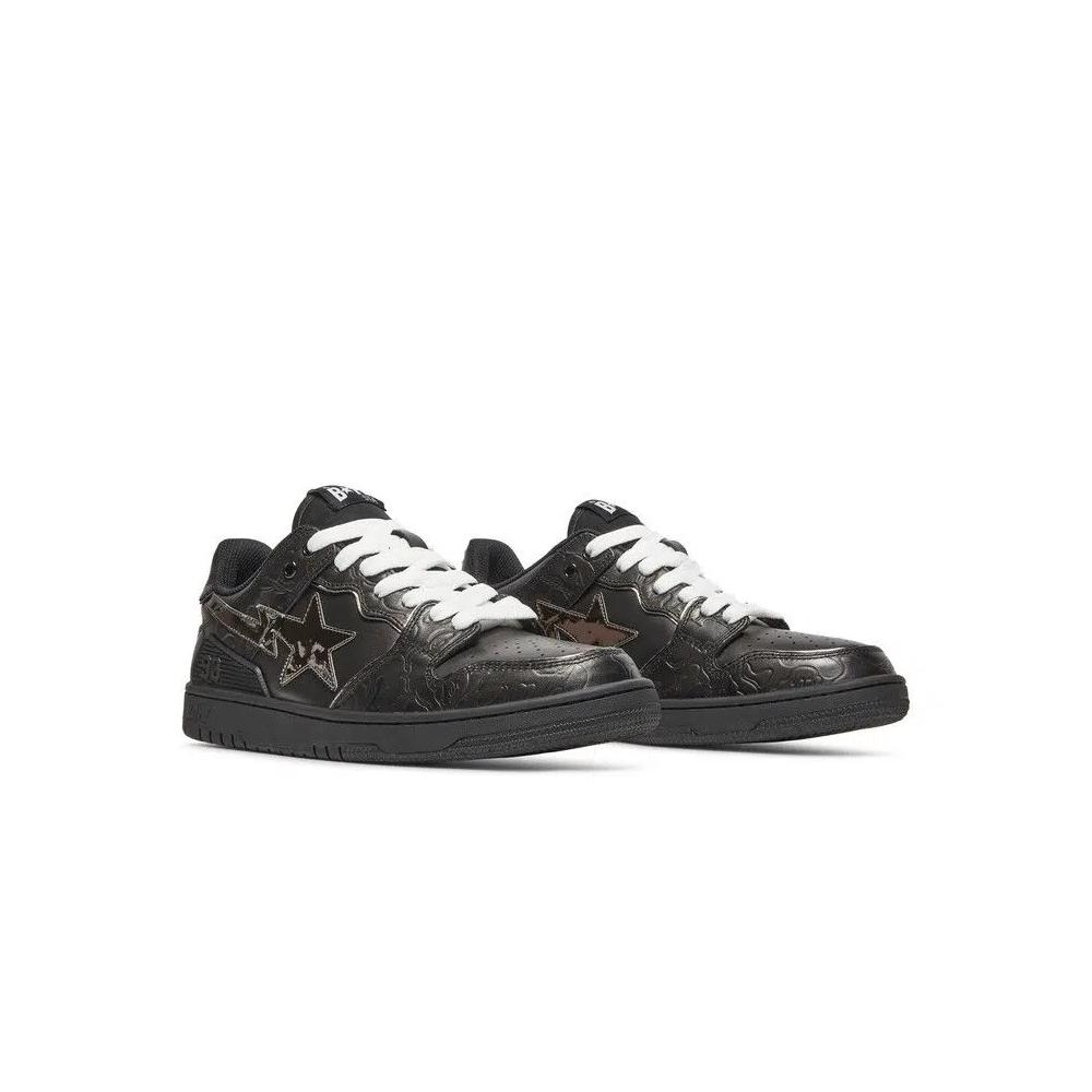 Кроссовки BAPE Sk8 Sta Low 'Black' 8