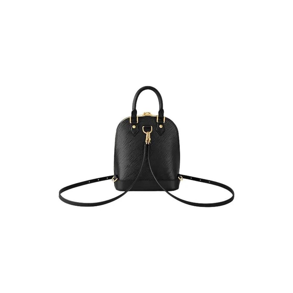Сумки с верхней ручкой Louis Vuitton Alma Backpack 'Черная Эпи Кожа' 2
