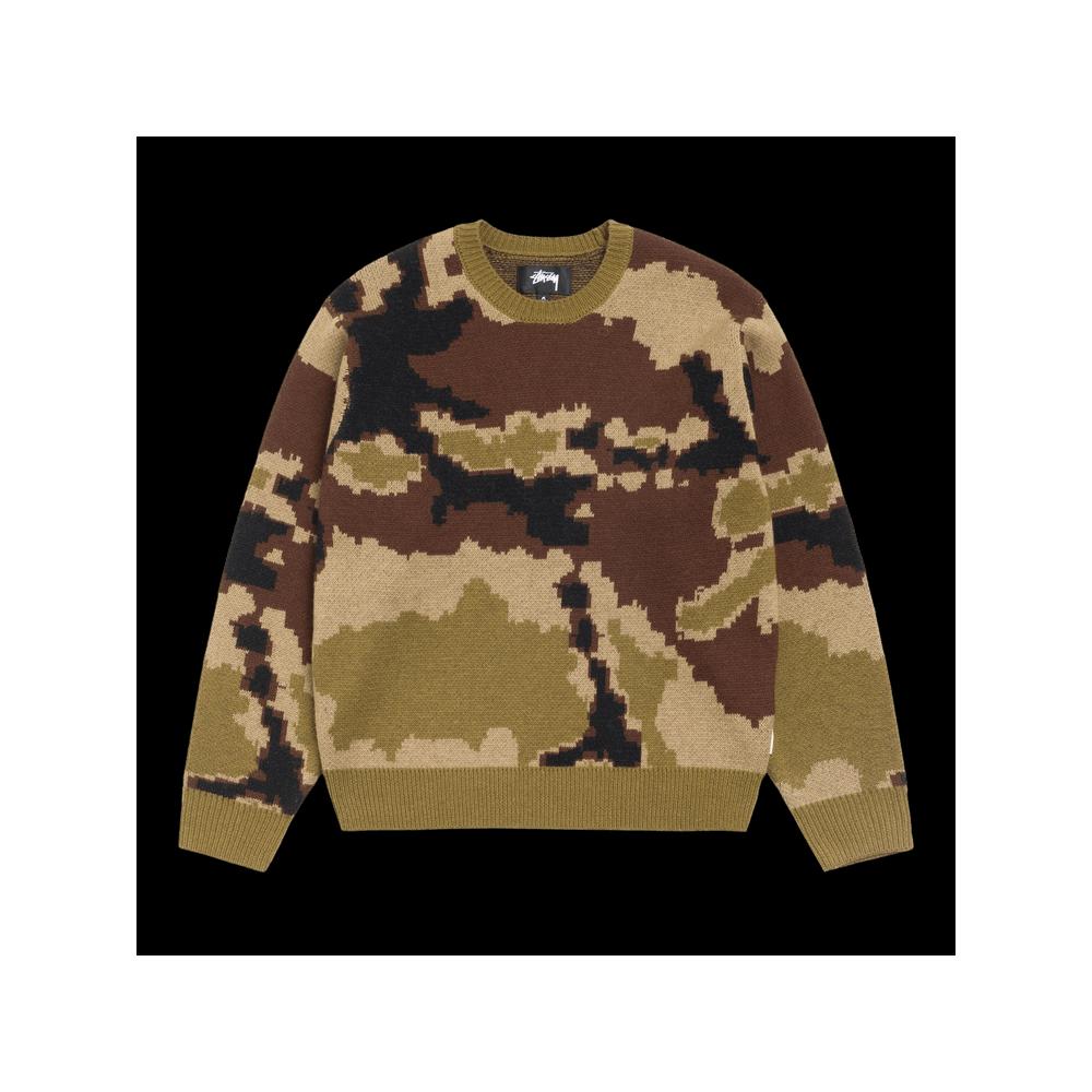 Свитера Stussy Жаккардовый Свитер 'Камуфляж' 1