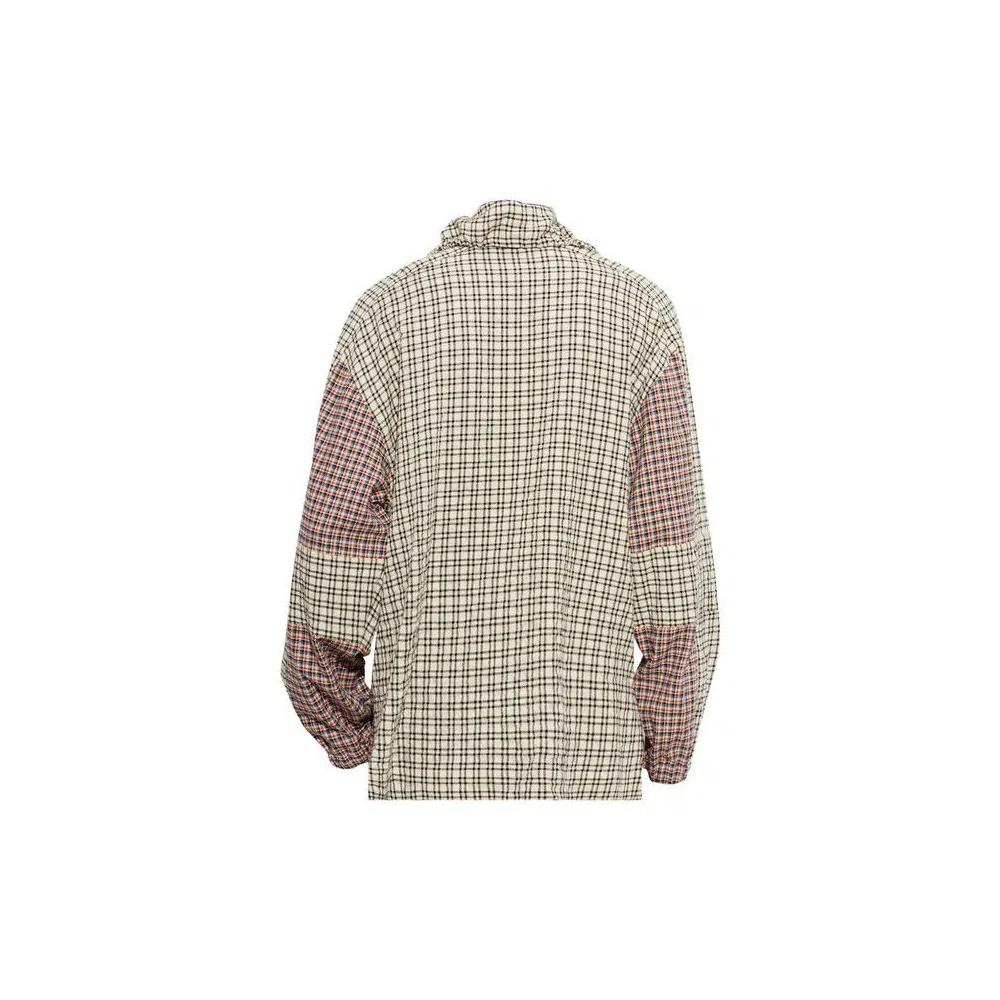 Фланелевые рубашки Dries Van Noten Flannel Check Shirt 005 M "Ecru" 2