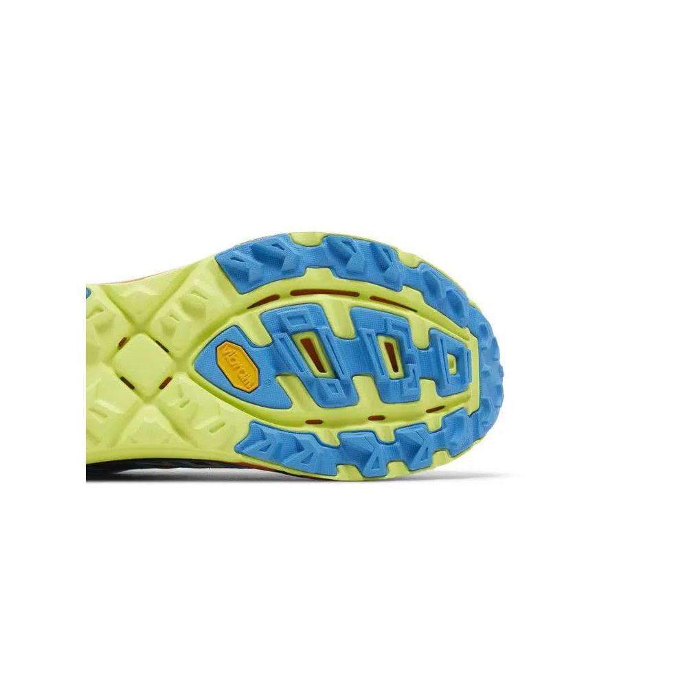 Кроссовки HOKA Mafate Three2 'Black Diva Blue Orange' 5