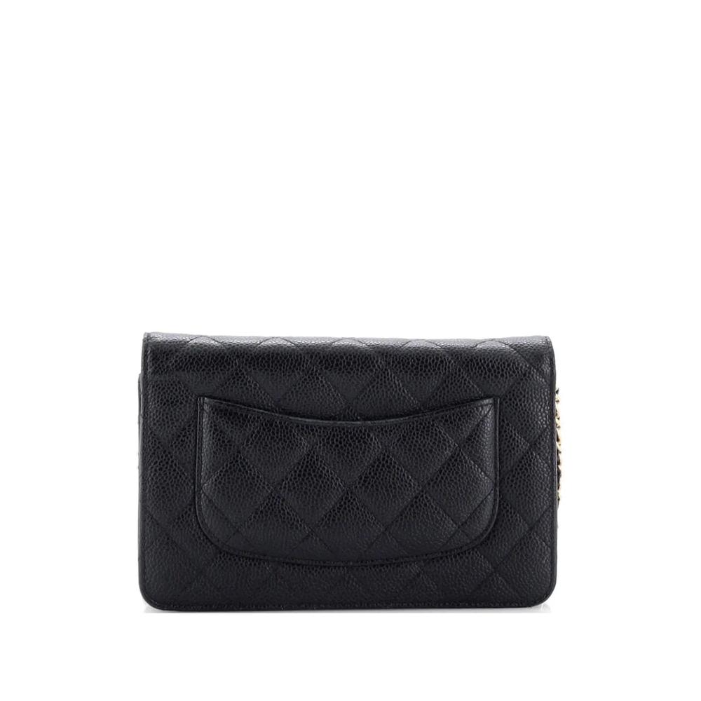 Сумка через плечо Wallet on Chain Quilted Caviar 2