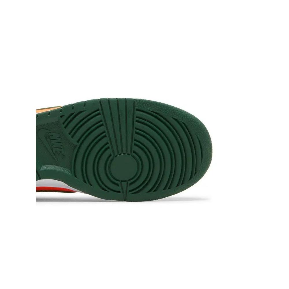 Кроссовки Nike Dunk Low 'Miami Hurricanes' 5