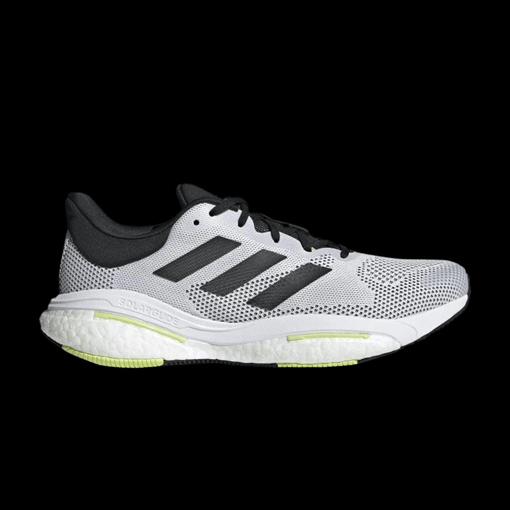 Кроссовки Adidas SolarGlide 5 'Белый Пульс Лайм' 1