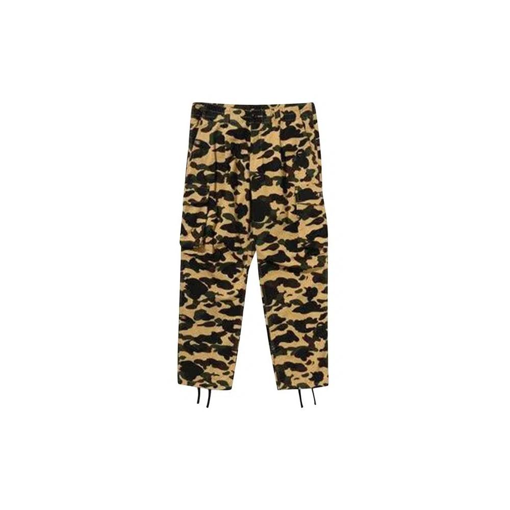Брюки BAPE 1st Camo Regular Fit 6 Pocket Pants «Yellow» 1
