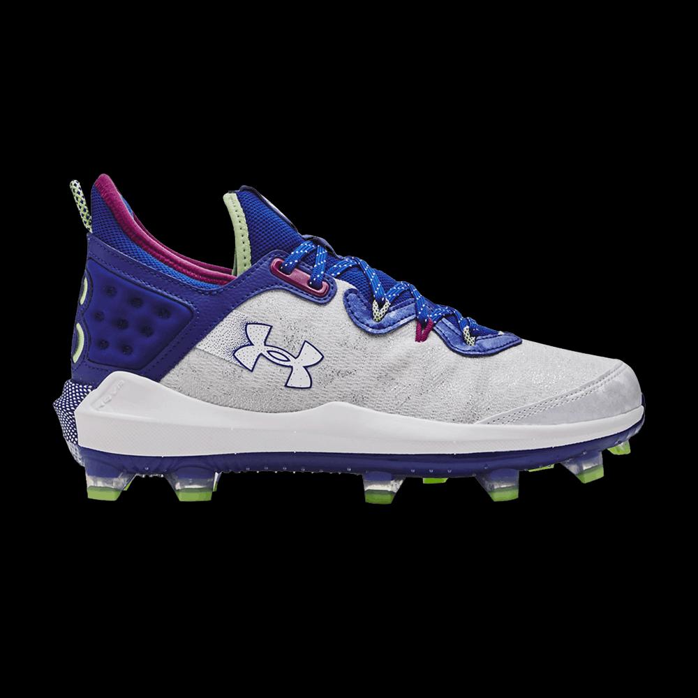 Бутсы Under Armour Harper 8 Elite TPU 'Белый/Королевский' 1