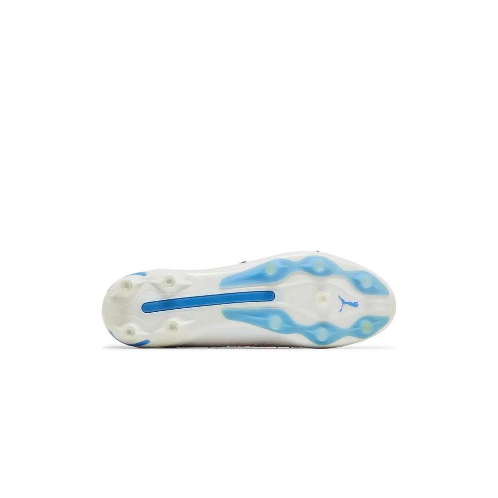 Бутсы Puma King Ultimate FG AG 'White Blue Glimmer' 4