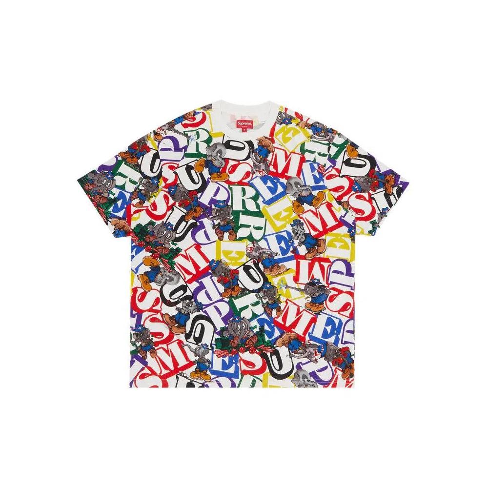 Футболки Supreme Elephant Short-Sleeve Top 'Multicolor' 1