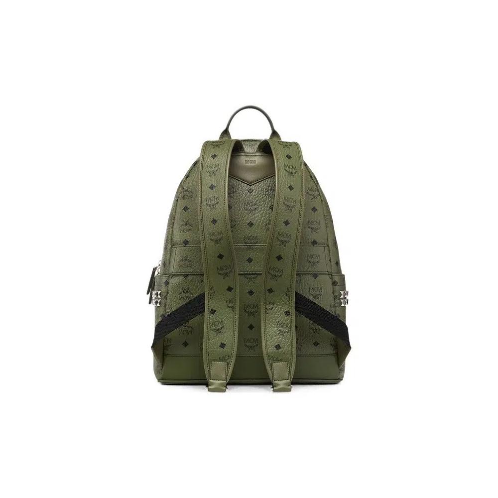 Рюкзаки MCM Stark Vi Medium Backpack «Khaki Moss» 2