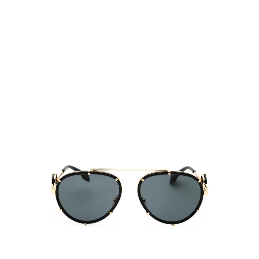 Medusa plaque pilot-frame sunglasses 1
