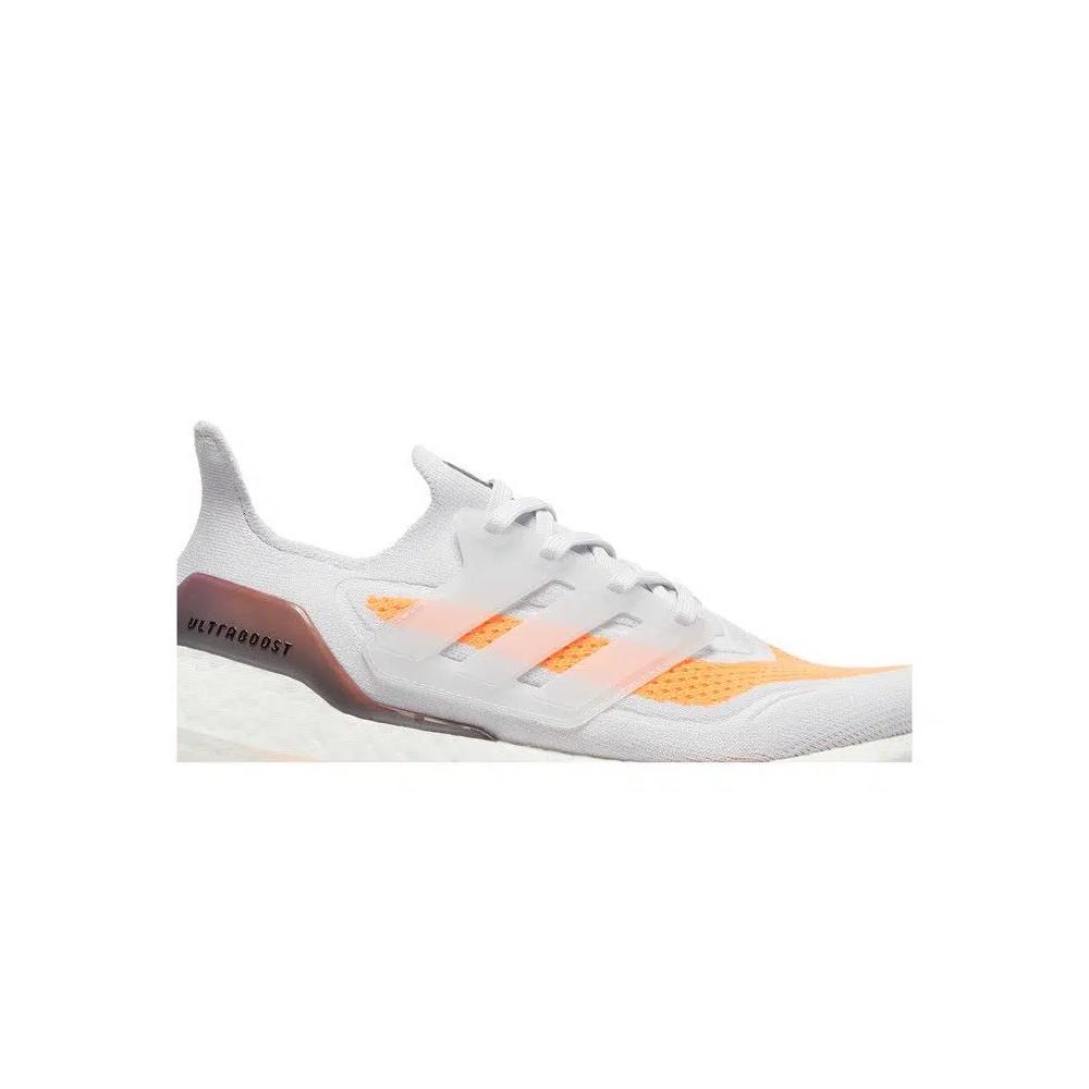 Кроссовки adidas UltraBoost 21 'Grey Screaming Orange' 2