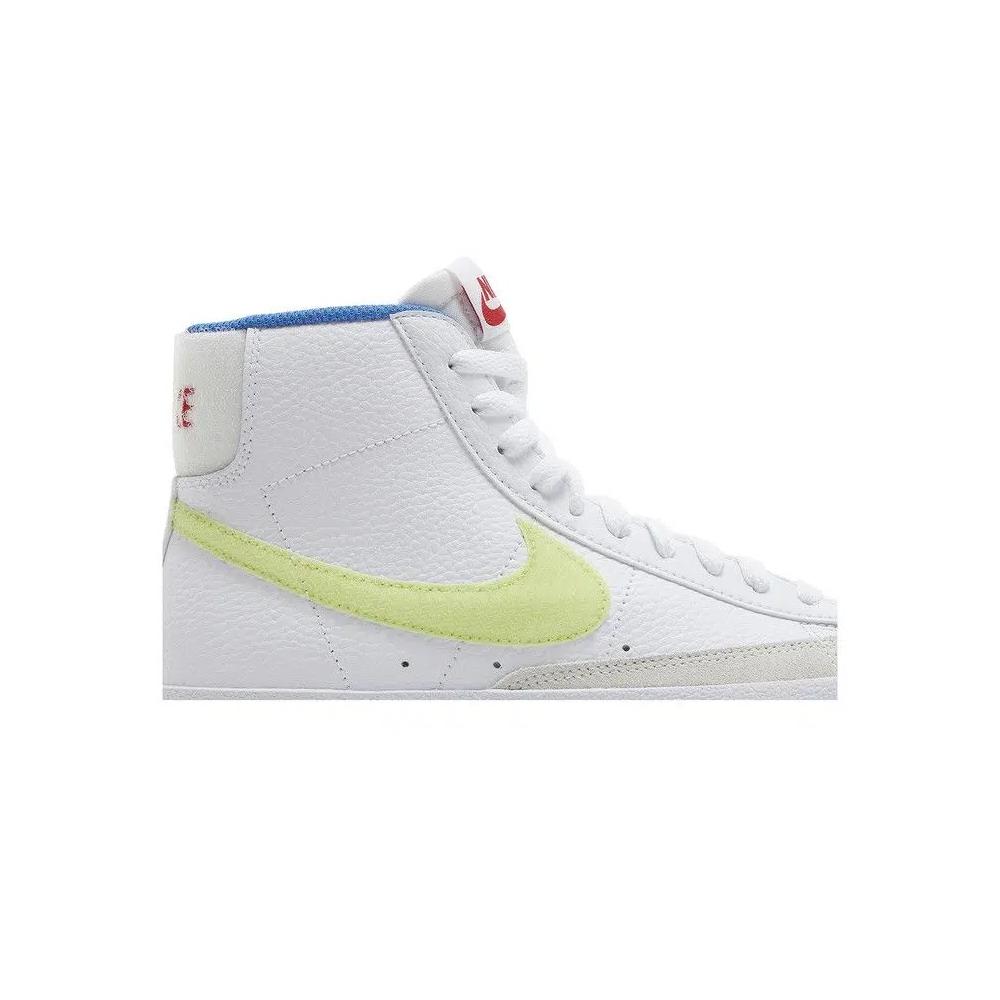 Кроссовки Nike Blazer Mid '77 GS 'White Lemon Twist Blue' 2