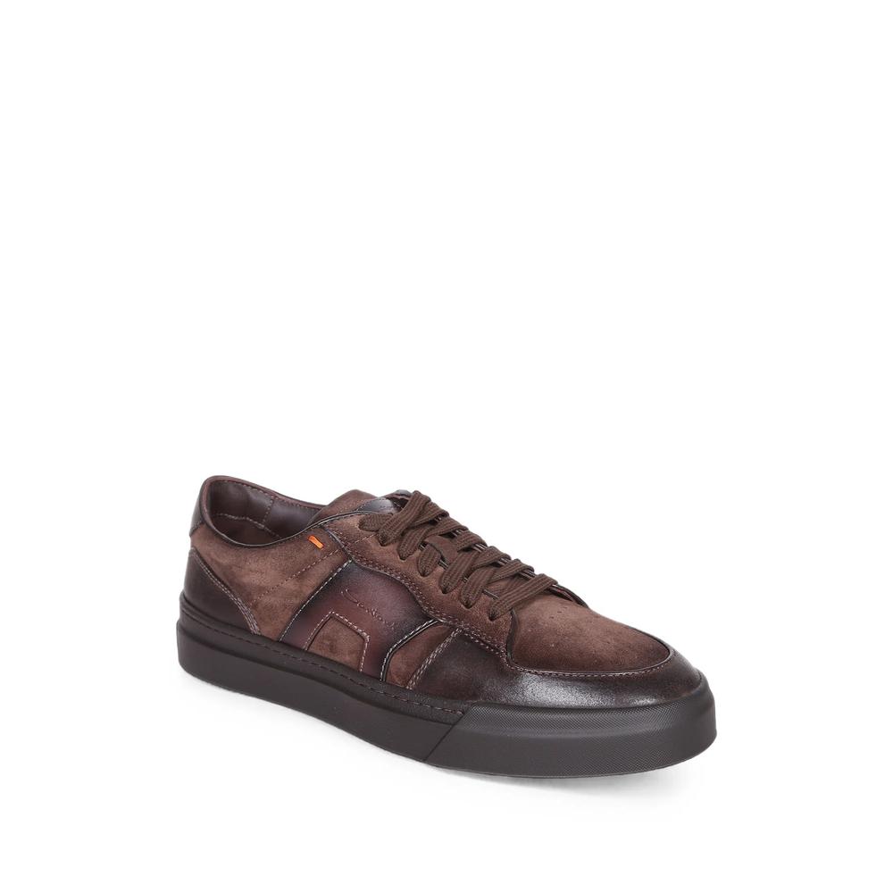 suede lace-up sneakers 2