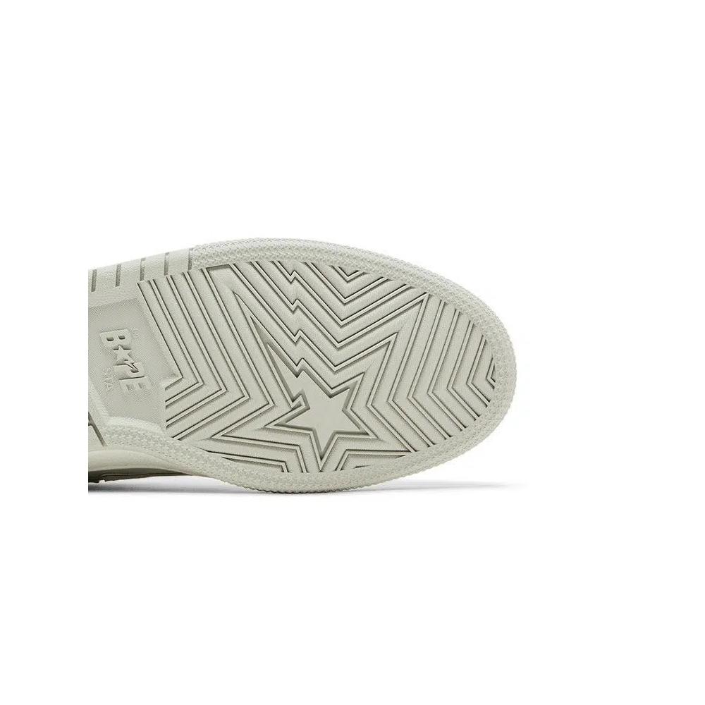 Кроссовки BAPE Wmns Sk8 Sta #3 L «White Silver» 5