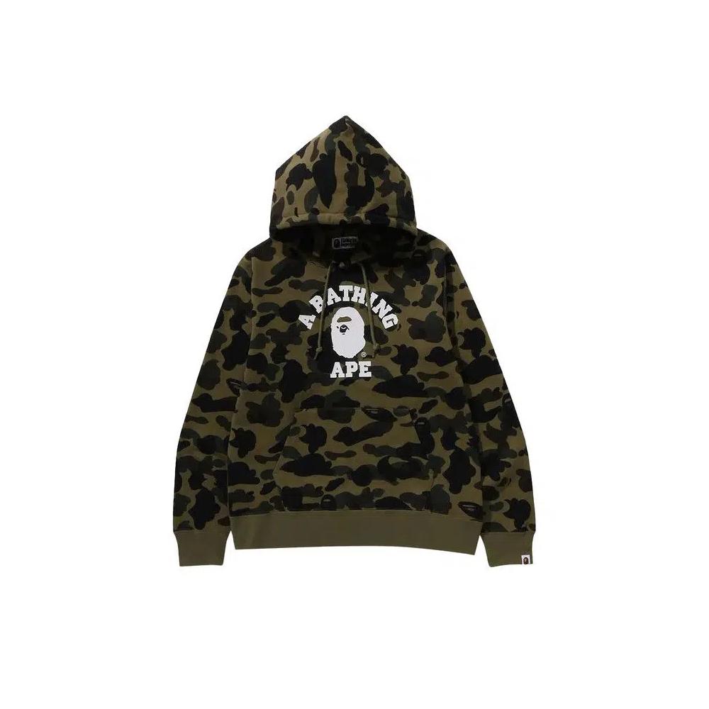 Худи BAPE 1st Camo Hoodie 'Green' 1