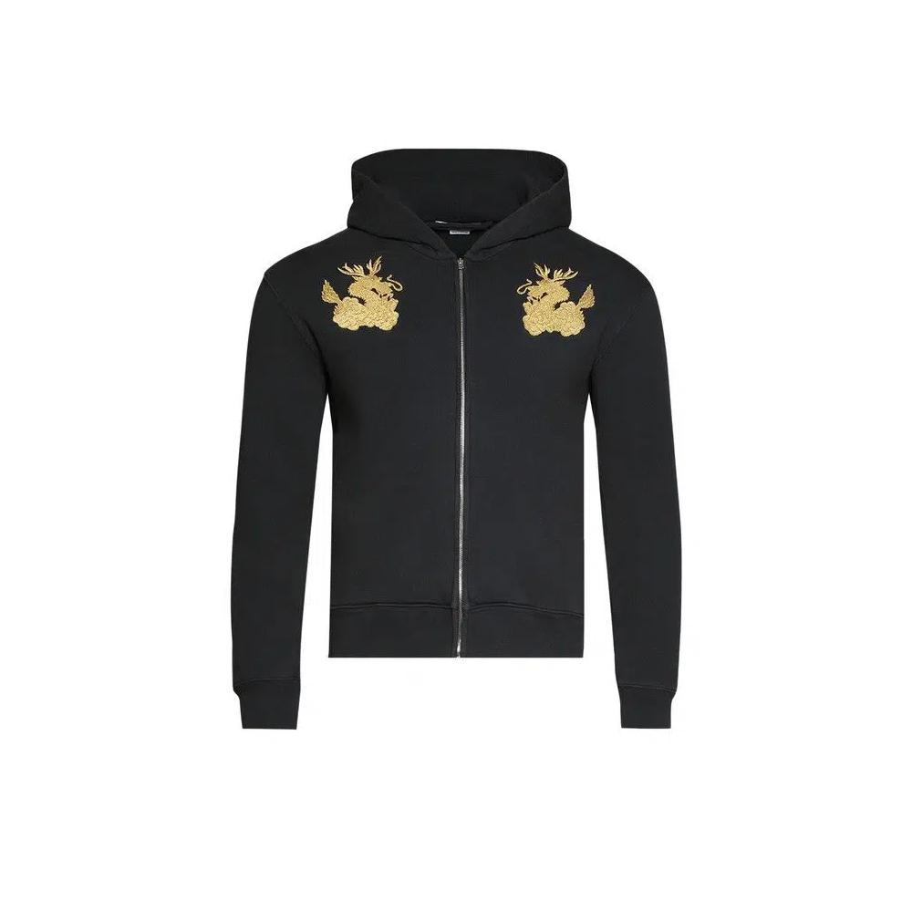 Толстовки на молнии Acne Studios Zip-Up 'Faded Black' 1