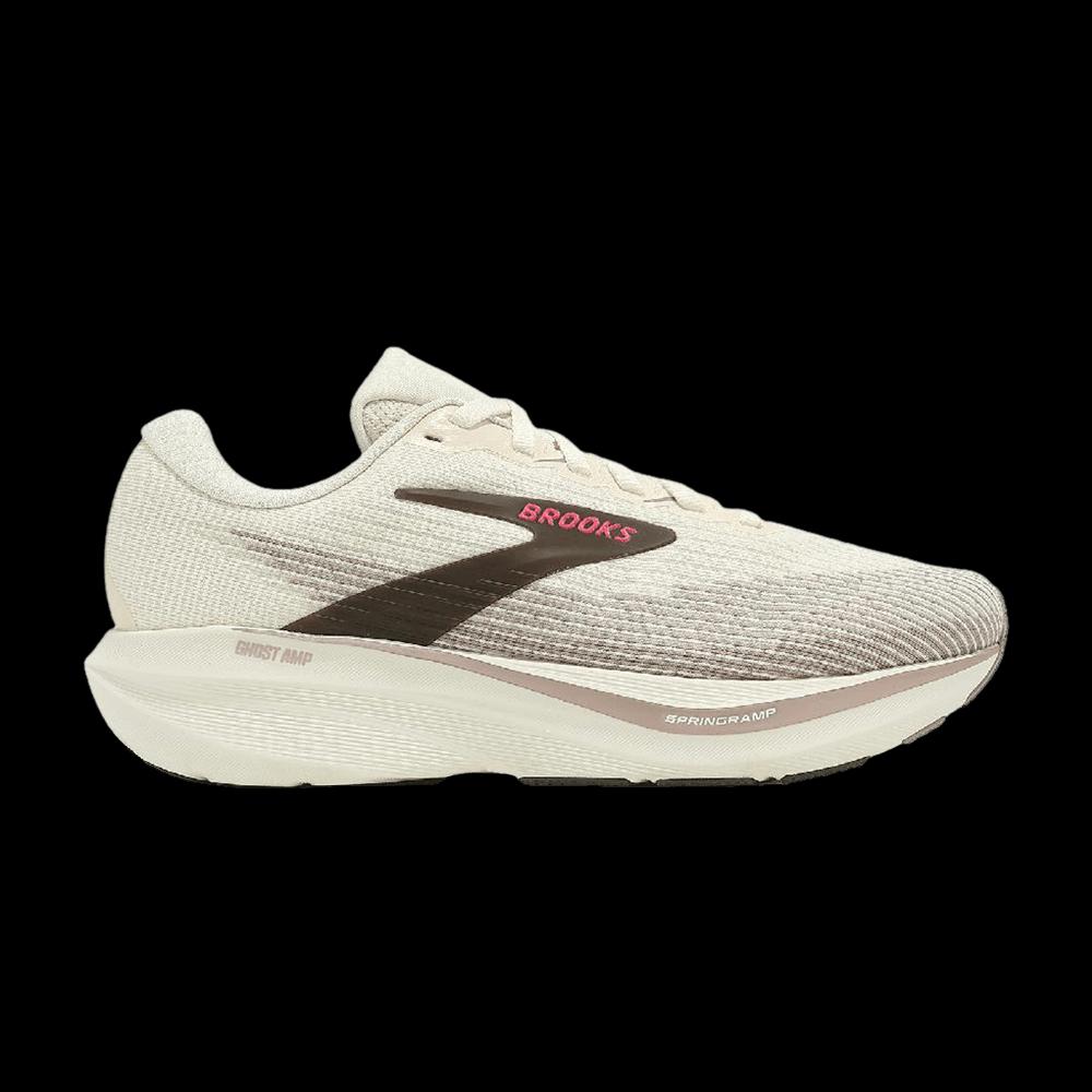 Беговые кроссовки Brooks Wmns Ghost AMP D Wide 'Arctic Wolf Dove Pink' 1