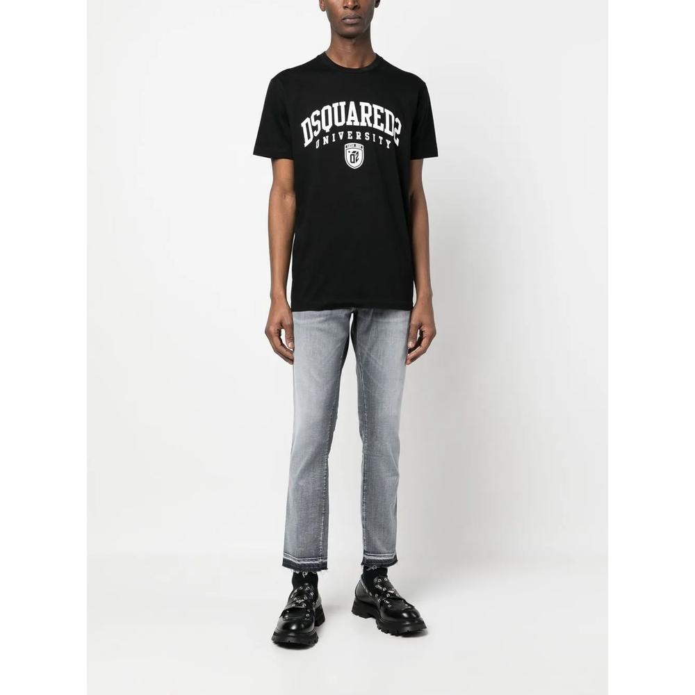 University print short-sleeve T-shirt 2