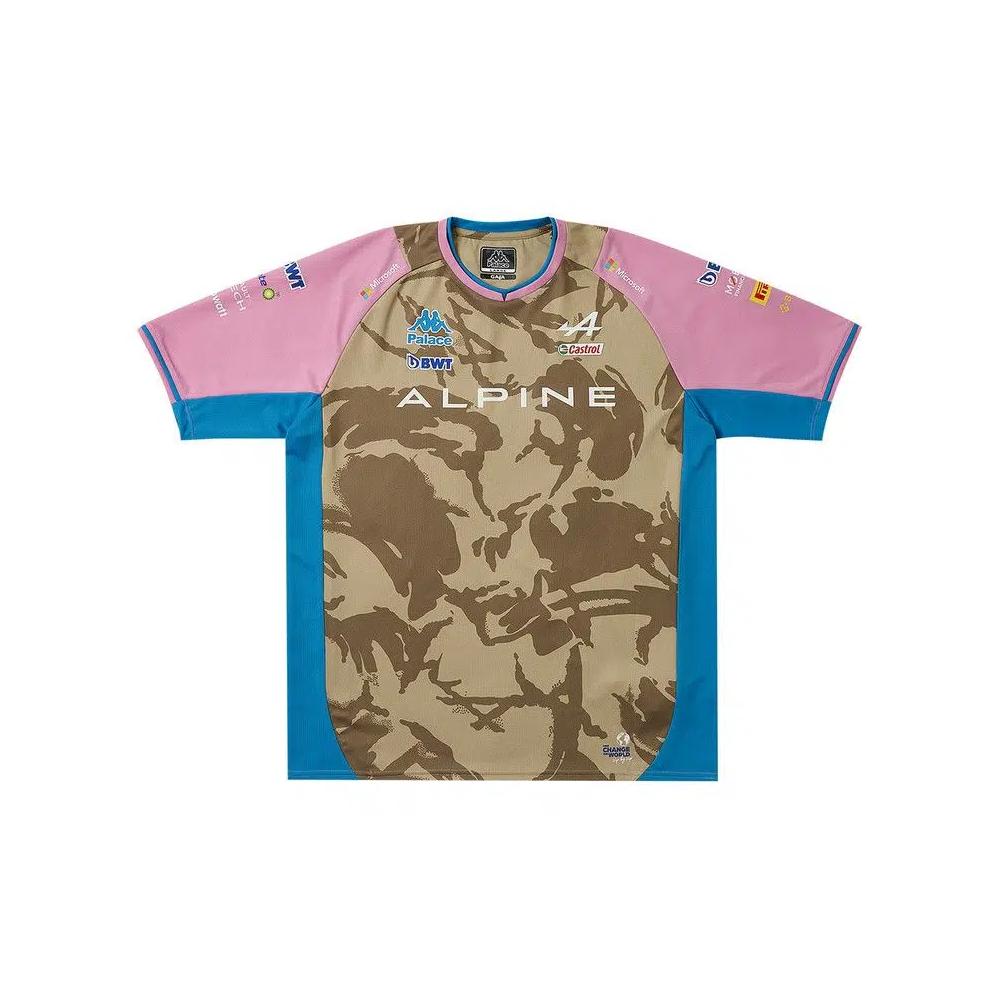 Джерси Palace x Kappa For Alpine Driver Jersey 'Desert Camo' 1