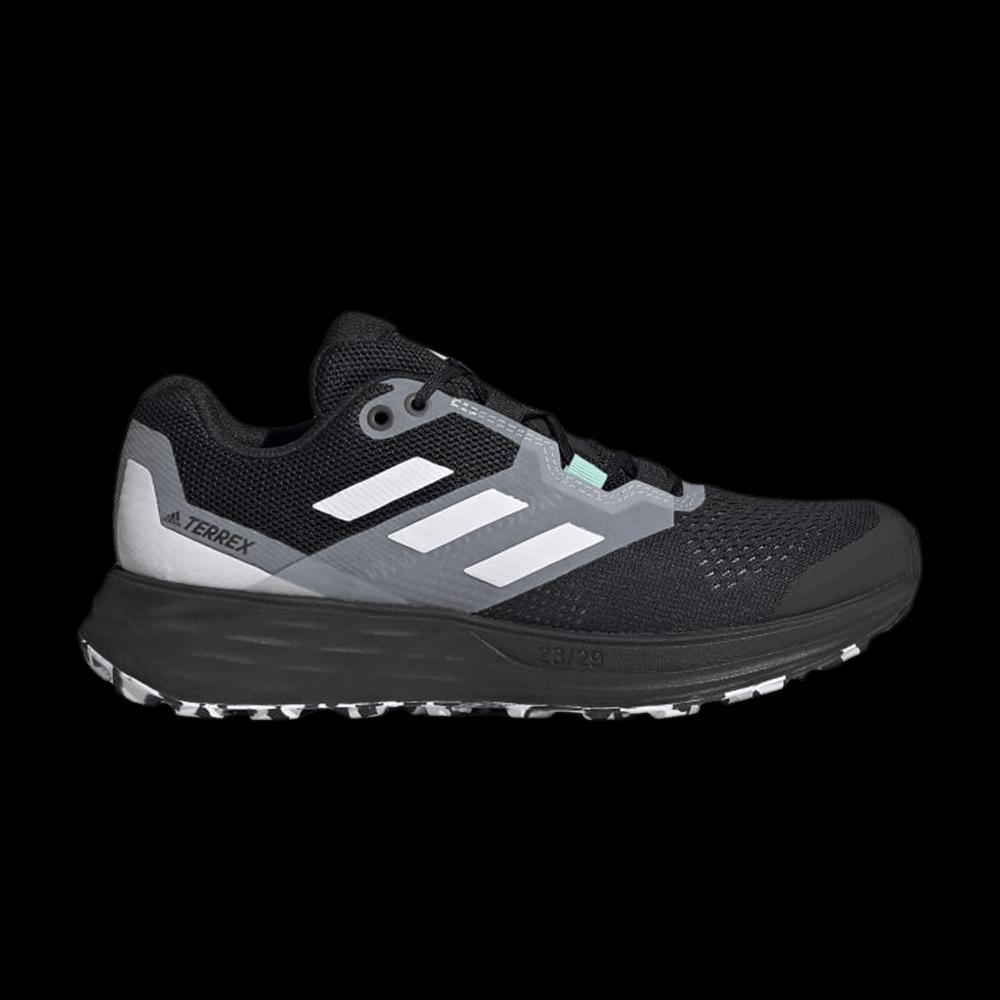 Кроссовки Adidas Wmns Terrex Two Flow Trail 'Black White' 1