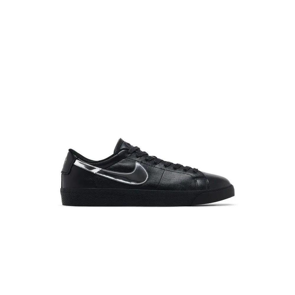 Кроссовки Dancer Skateboards x Nike Zoom Blazer Low SB 'Black Metallic Silver' 1