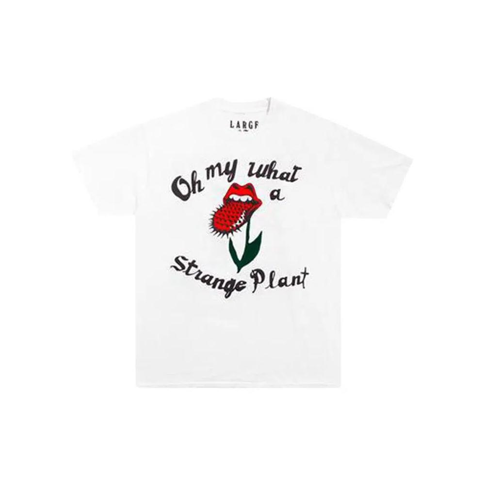 Футболки Cactus Plant Flea Market x Rolling Stones Strange Plant Tee 'White' 1