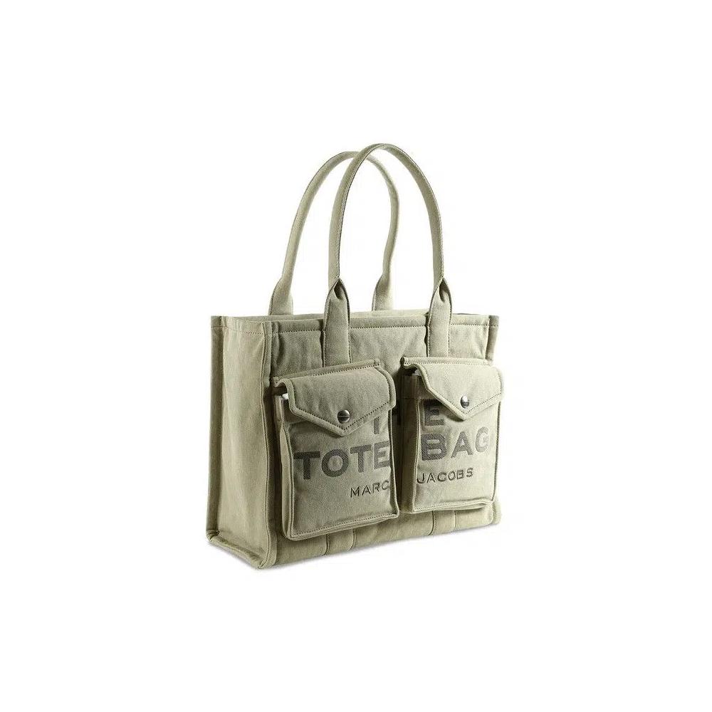 Сумки-шоперы Marc Jacobs The Cargo Pocket Canvas Large Tote Bag 'Утилити-хаки' 2