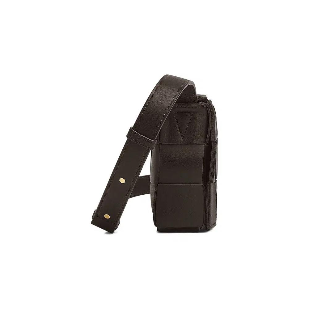 Сумки через плечо Bottega Veneta The Cassette Bag 'Фондан/Золото' 3