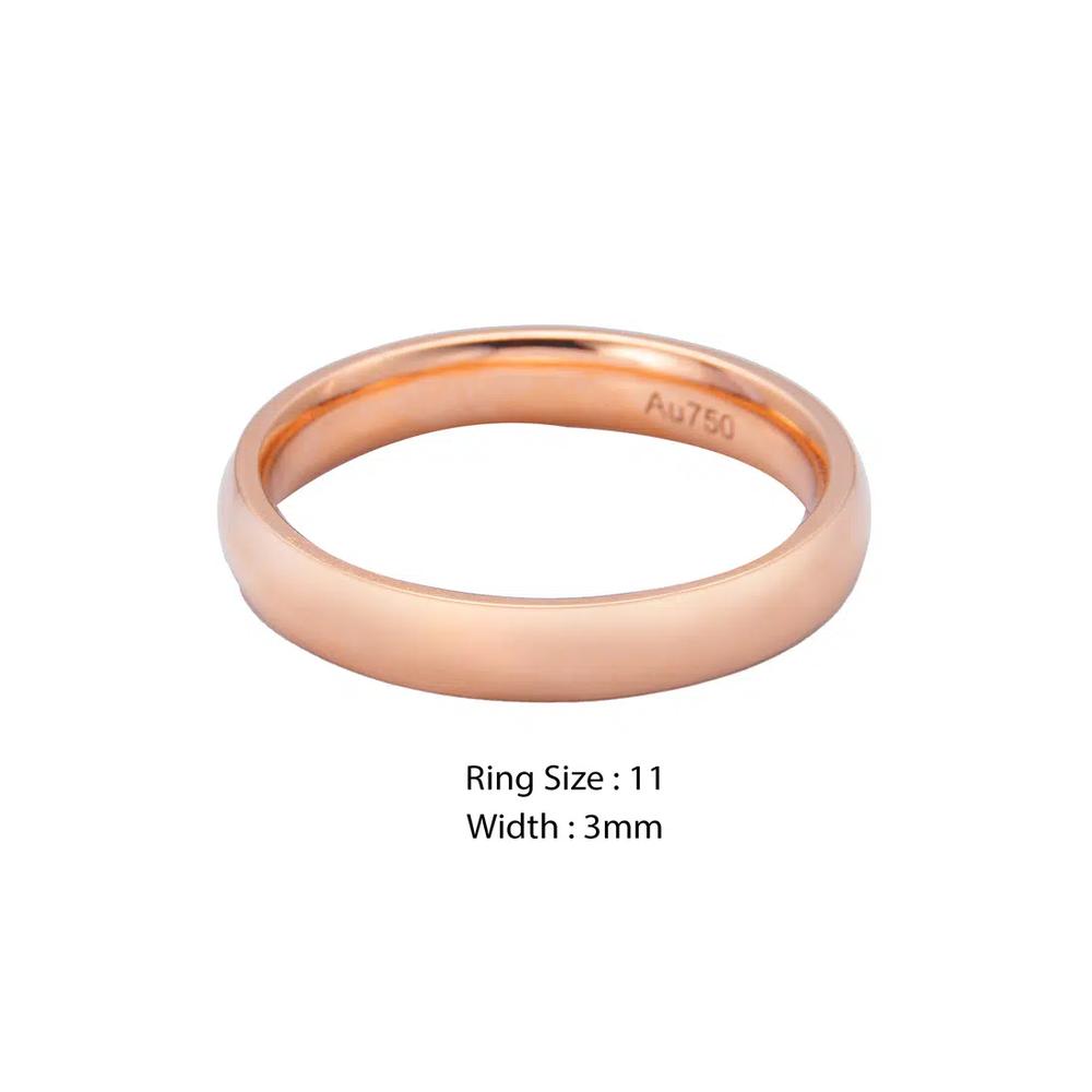 LITZ 18K розовое золото кольцо C-WB0020F 4