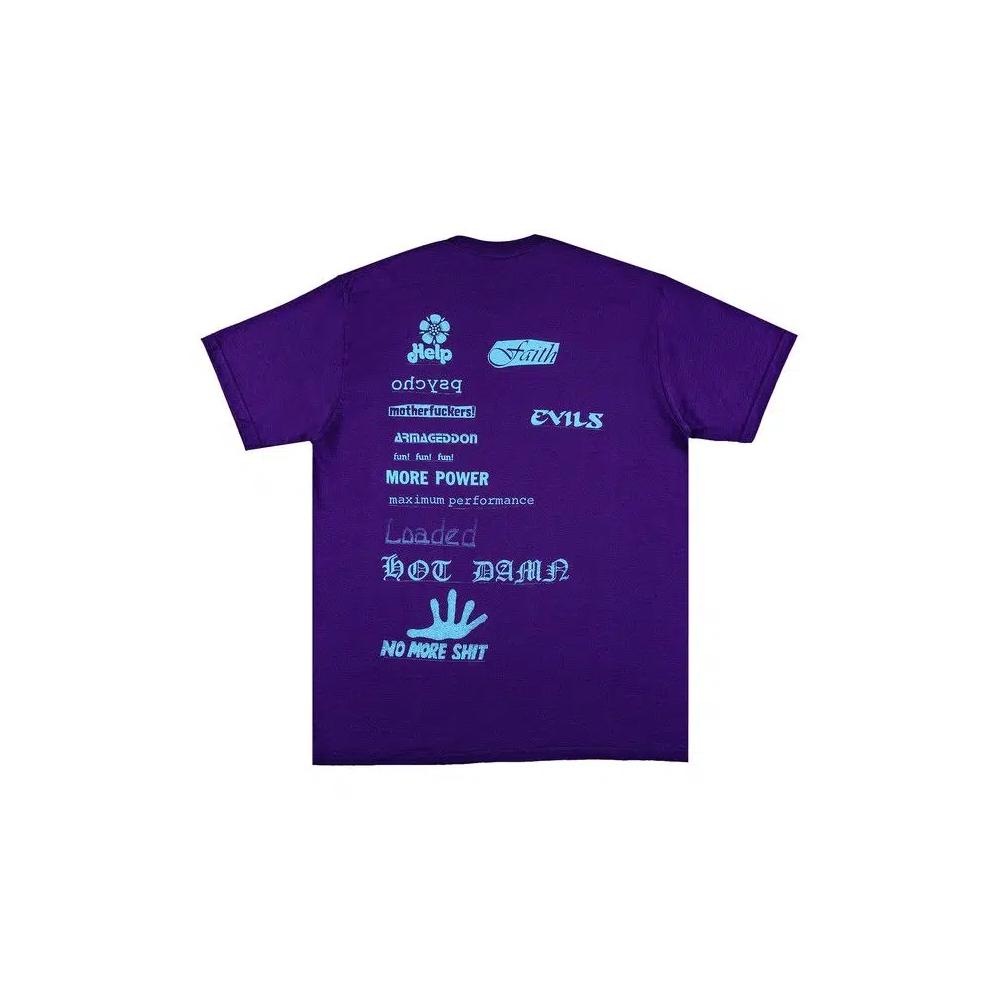 Футболки Supreme No More Shit Tee 'Purple' 2