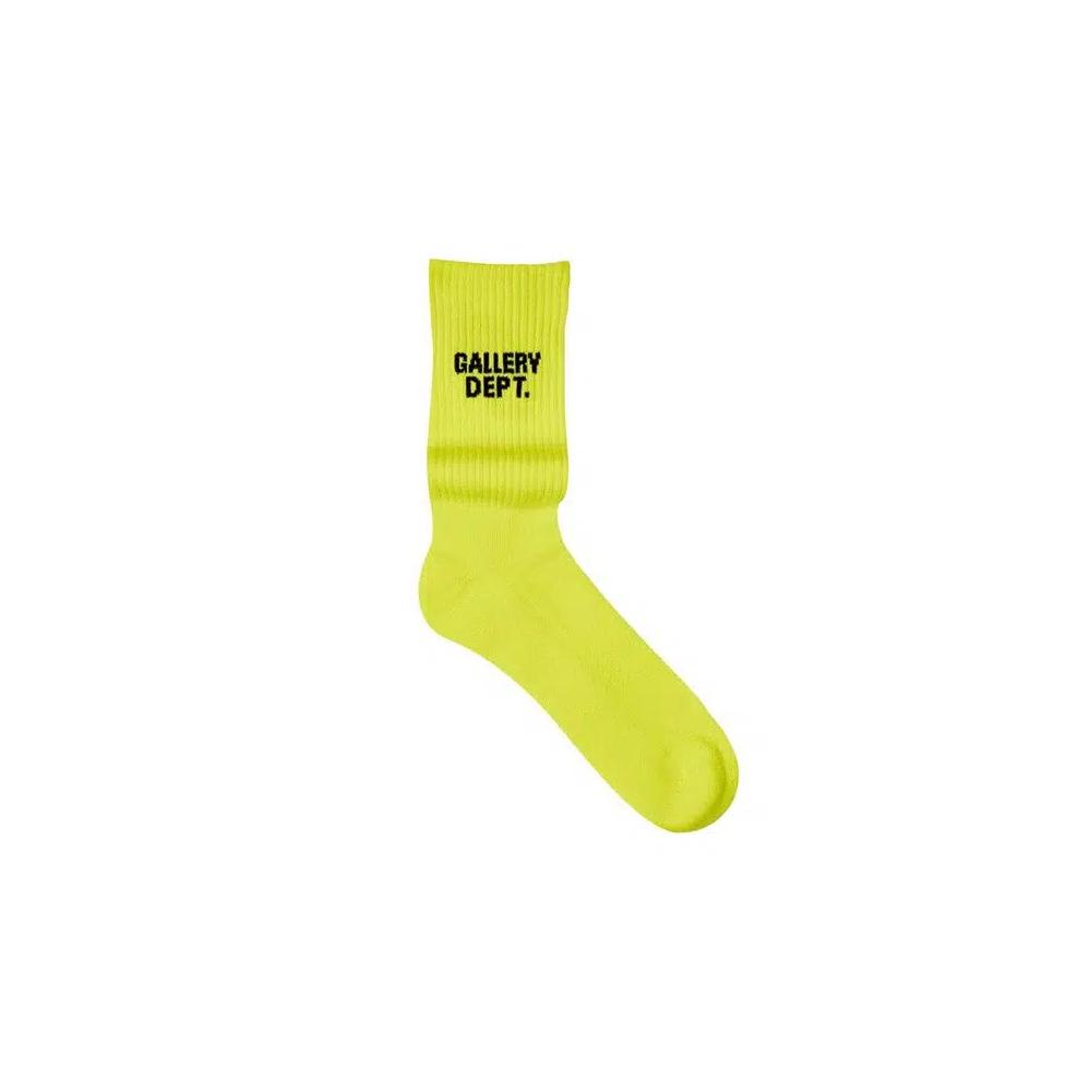 Носки и колготки Gallery Dept. x Asics Socks 'Safety Yellow' 2