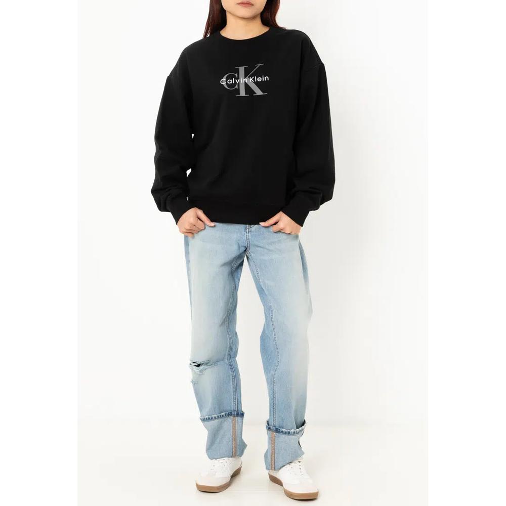 Укороченная толстовка с монограммой - Calvin Klein Jeans 4