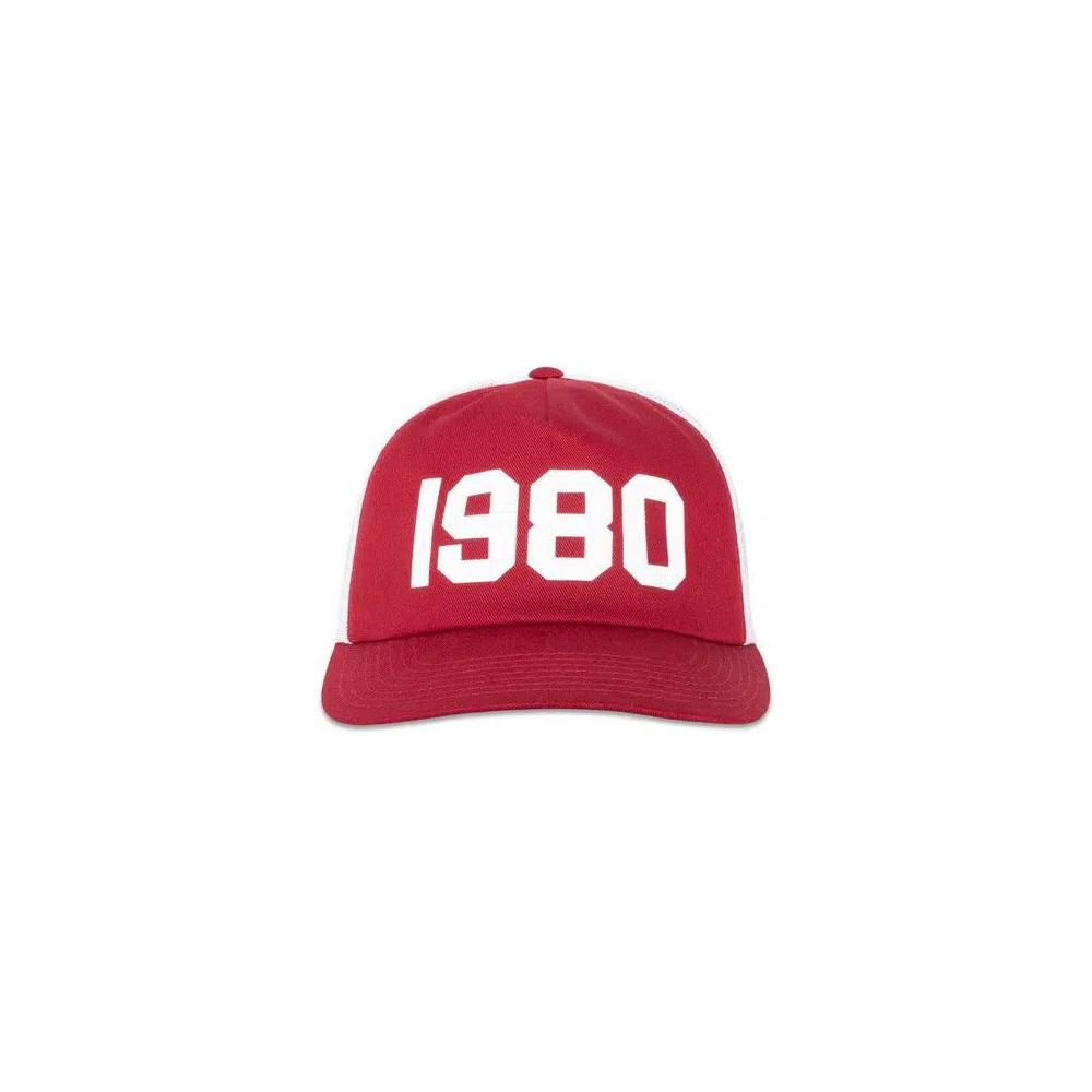 Кепки Stussy Trucker 1980 Snapback 'Гранатовый' 1