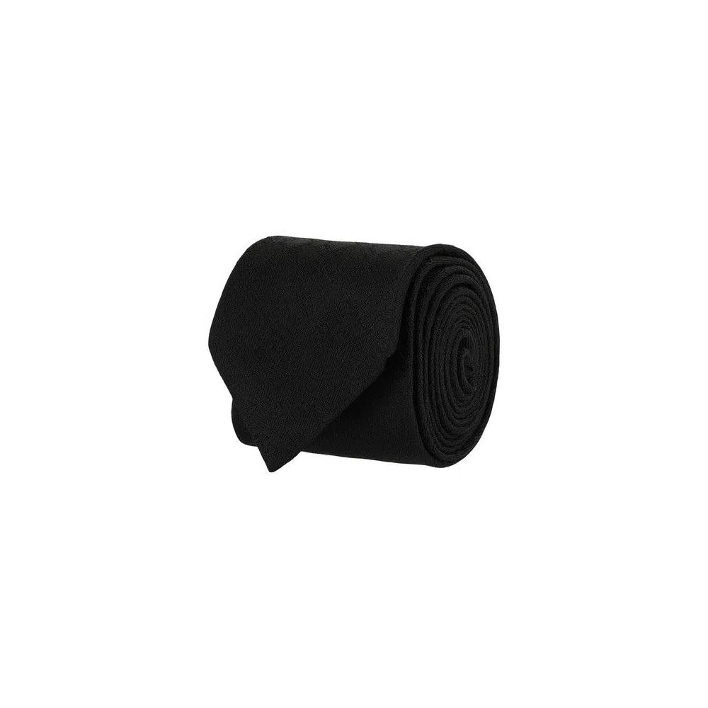 Галстуки Givenchy 4G Monogram Silk Tie 'Black' 2